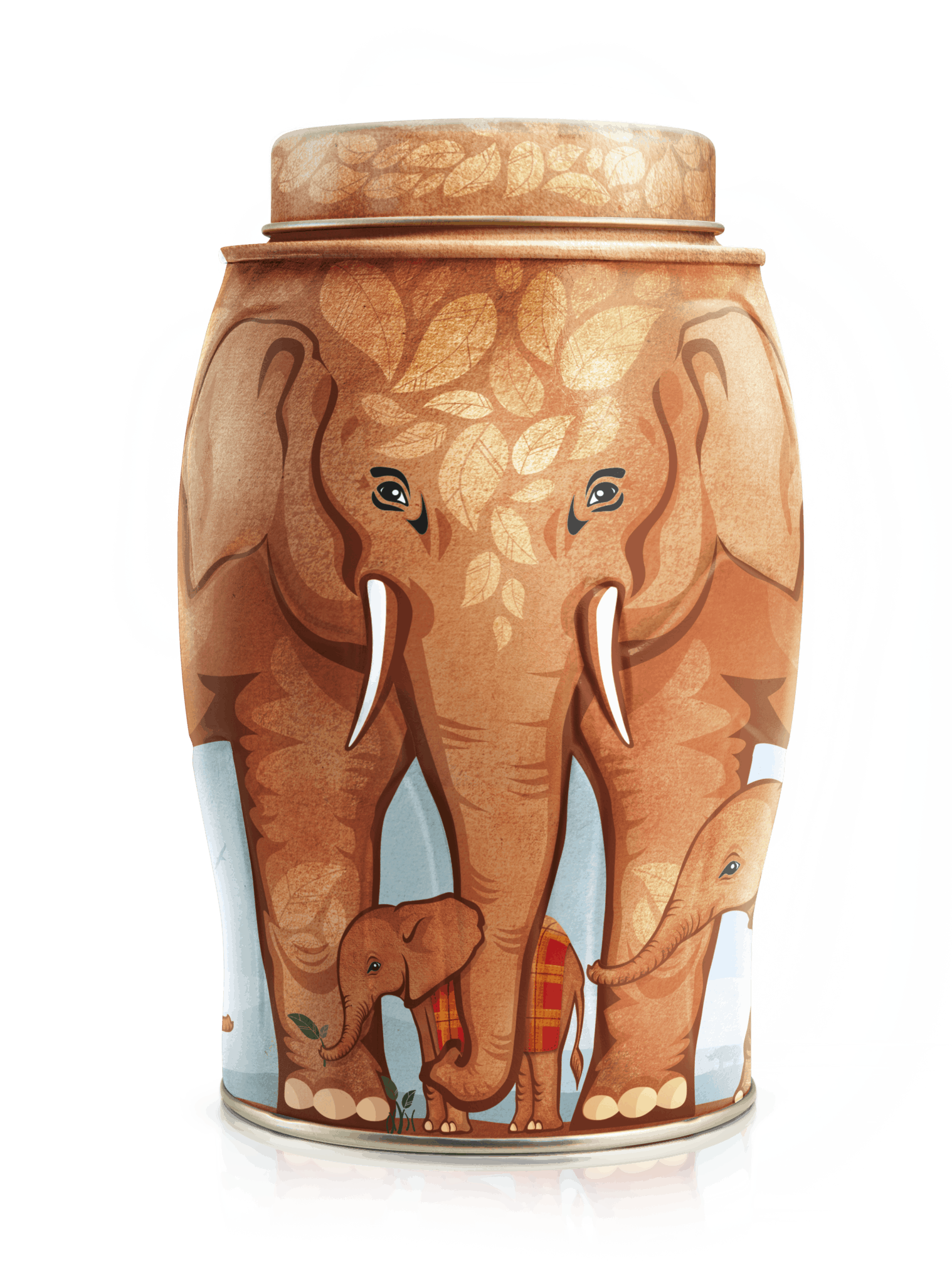 Elephant Tea Caddies from Williamson Tea Our Exclusive Tea Caddy