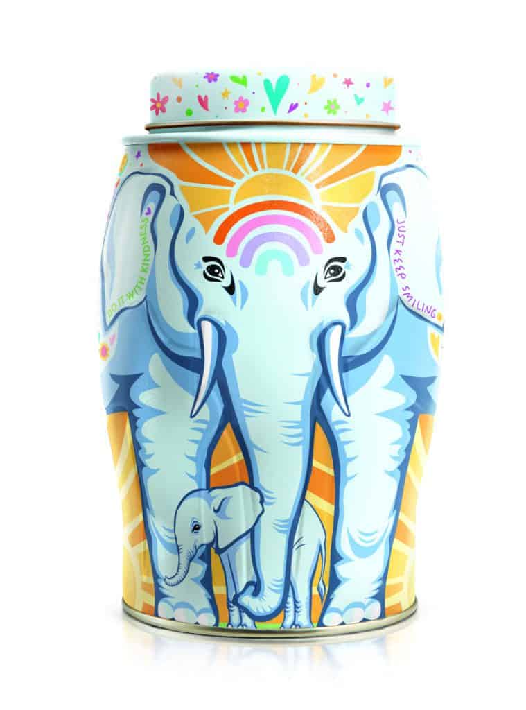 Elephant Tea Caddies from Williamson Tea Our Exclusive Tea Caddy