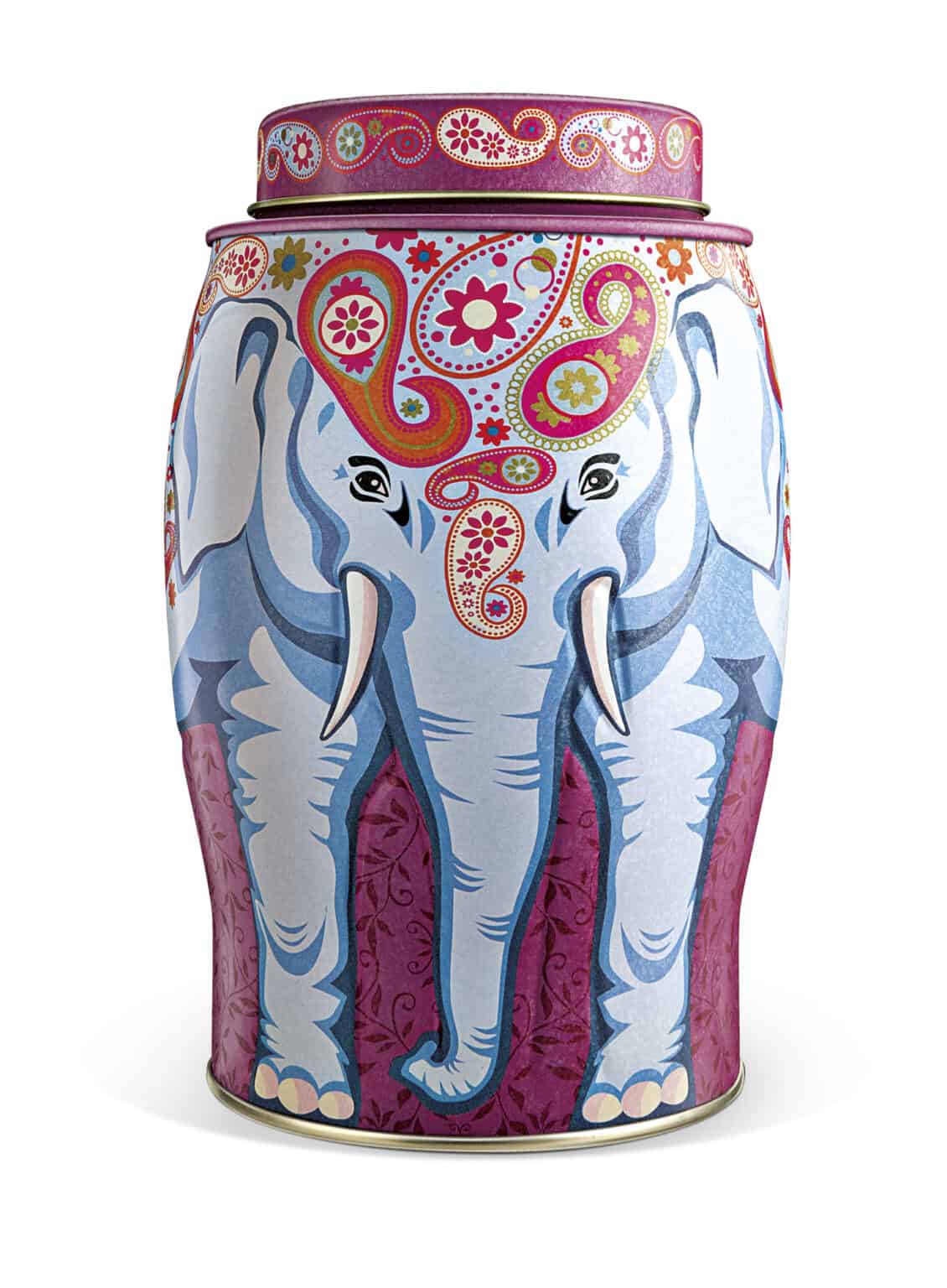 Elephant Tea Caddies from Williamson Tea Our Exclusive Tea Caddy